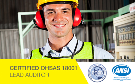 ISO OHSAS 18001 Lead Auditor PECB ANSI Certification